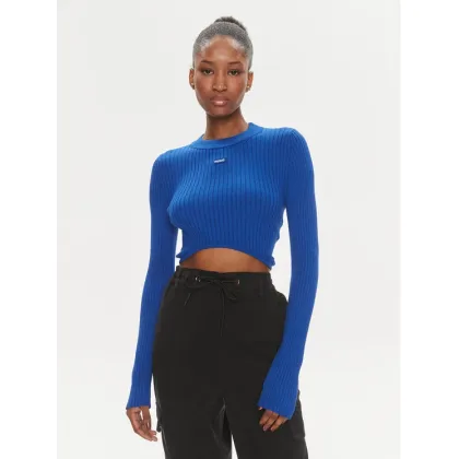 Zdjęcie Hugo Sweter Succoire_B 50514280 Niebieski Slim Fit HUGO
