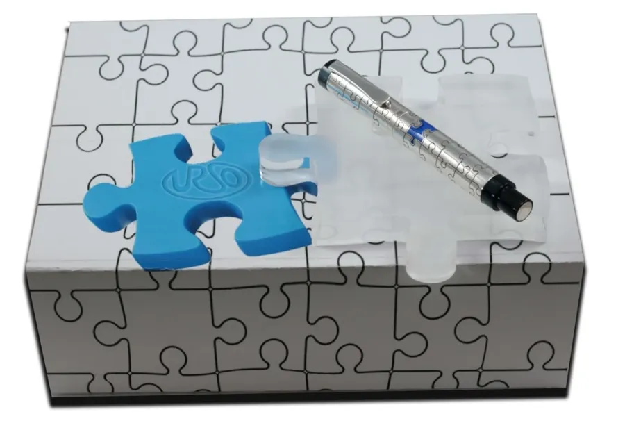 obrazek 6 Pióro kulkowe Puzzle Collection - Urso