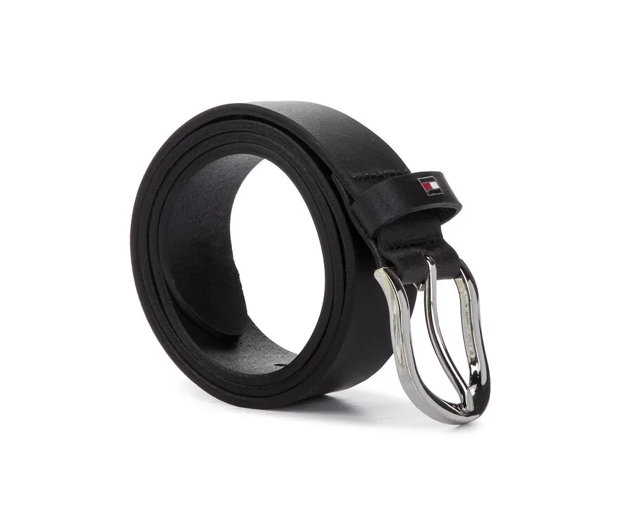 obrazek 1 Tommy Hilfiger Pasek Damski New Danny Belt WW0WW11590 Czarny