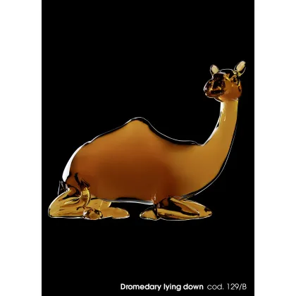 Zdjęcie Dekoracyjny wielbłąd rzeźba ze szkła Murano