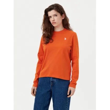 Zdjęcie U.S. Polo Assn. Bluzka WUP0785 Pomarańczowy Regular Fit