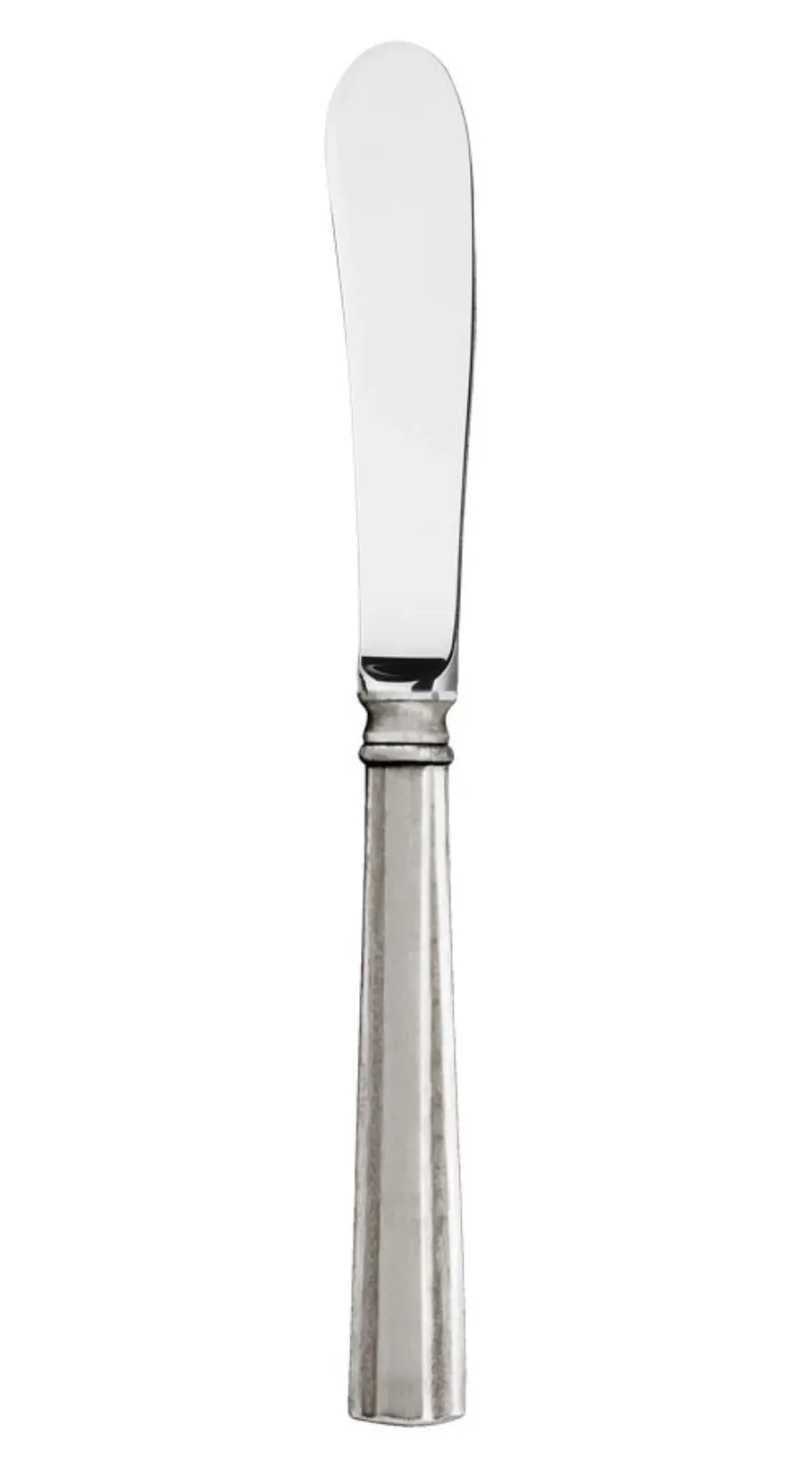 obrazek 1 Nóż do masła z kolekcji Lucia - stal nierdzewna i pewter