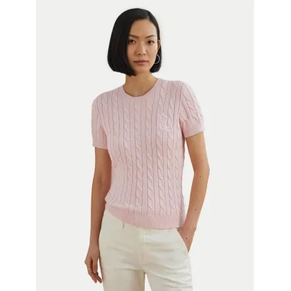 Zdjęcie LAUREN RALPH LAUREN Sweter 200965880002 Różowy Relaxed Fit