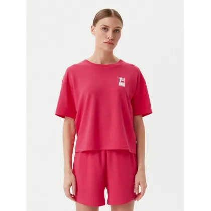 Zdjęcie Fila T-Shirt Lisakovsk FAW1044 Różowy Loose Fit
