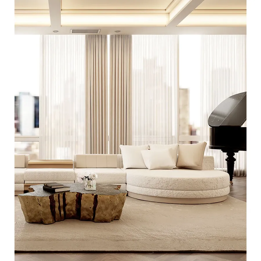 obrazek 3 Luksusowa portugalska biała sofa