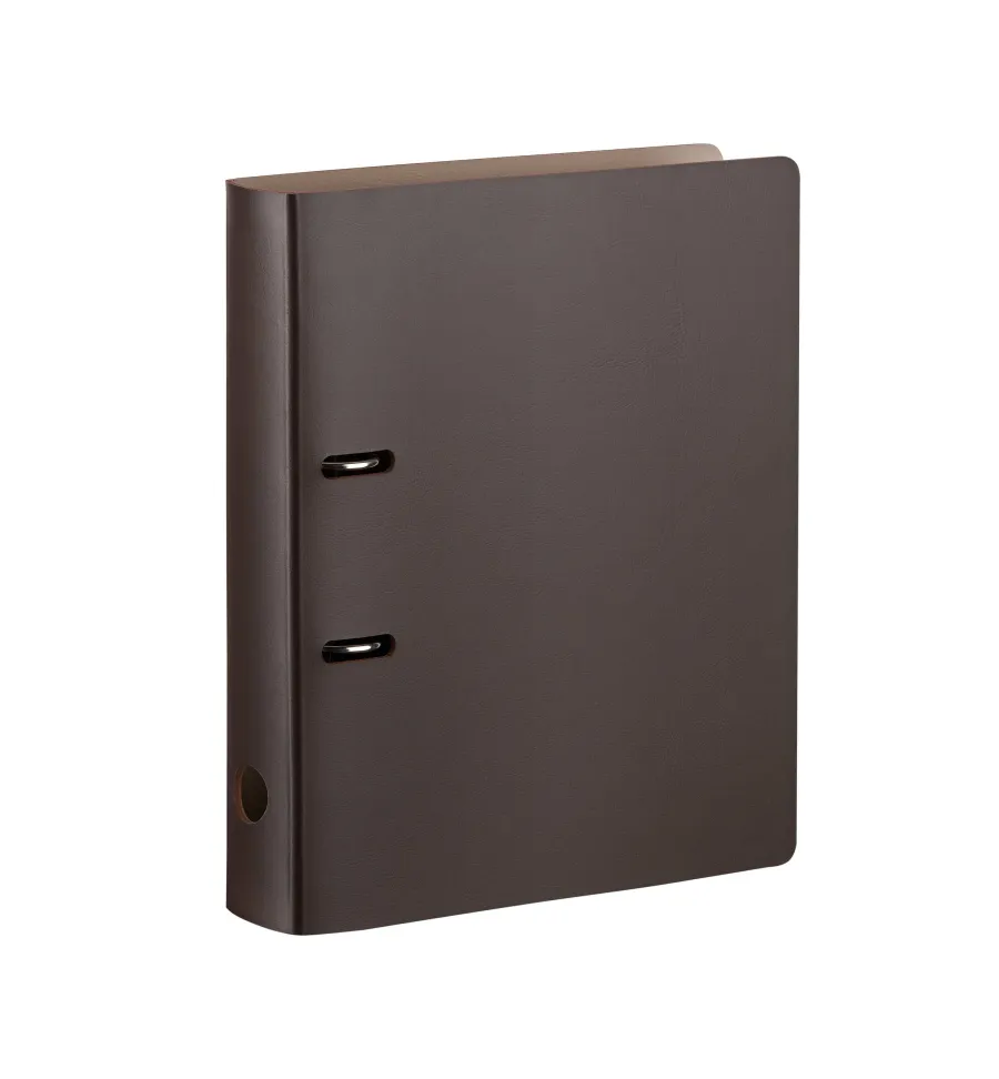 obrazek 1 Skórzany segregator na dokumenty 32х29x5 cm w kolorze czekoladowym