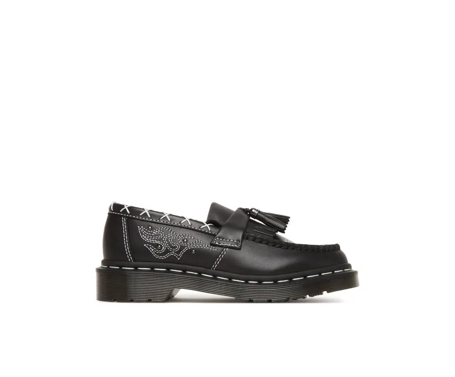obrazek 1 Dr. Martens Mokasyny Adrian Gothic Americana DM31626001 Czarny