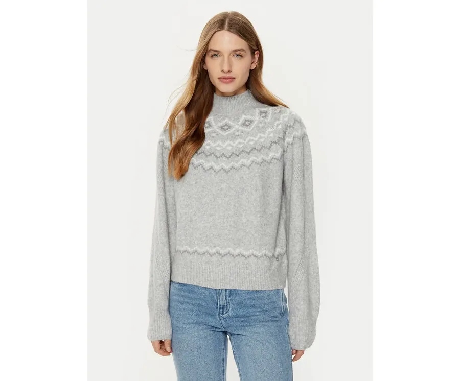 obrazek 1 Guess Sweter W4PR0Z Z3LQ0 Szary Regular Fit