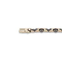 Zdjęcie Męska bransoletka ze złota 18 kt 22,8g - Maxioro