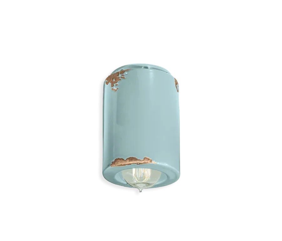 obrazek 2 Stylowa lampa sufitowa-plafoniera w stylu vintage z Włoch