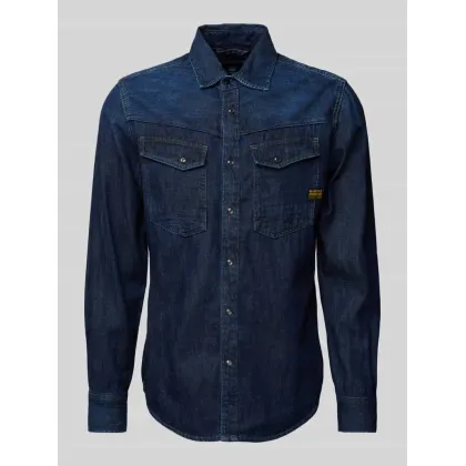 Zdjęcie G-Star Raw Koszula jeansowa Dakota D23616-D252 Granatowy Slim Fit