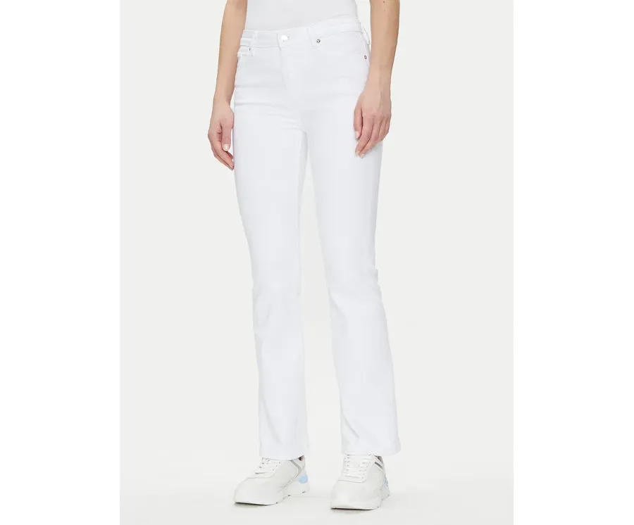 obrazek 1 Tommy Hilfiger Jeansy Bootcut Rw White WW0WW44362 Biały Regular Fit