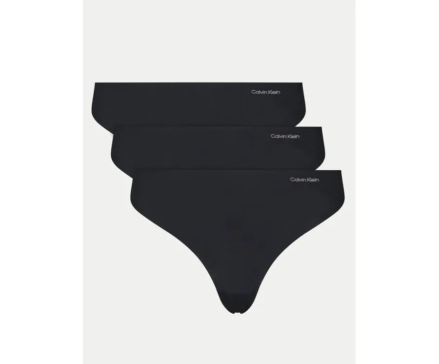 obrazek 1 Calvin Klein Underwear Komplet 3 par stringów 000QD3558E Czarny