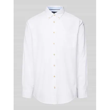 Zdjęcie Koszula casualowa o kroju regular fit z kołnierzykiem typu button down