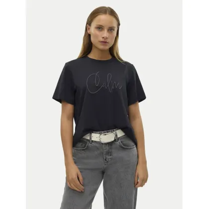 Zdjęcie Vero Moda T-Shirt Fea 10321312 Czarny Loose Fit