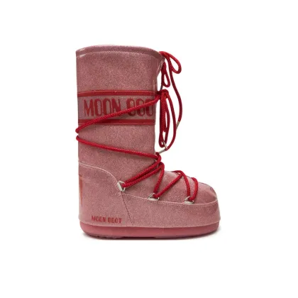 Zdjęcie Moon Boot Śniegowce Icon Junior Glitter 80D3400290 Różowy