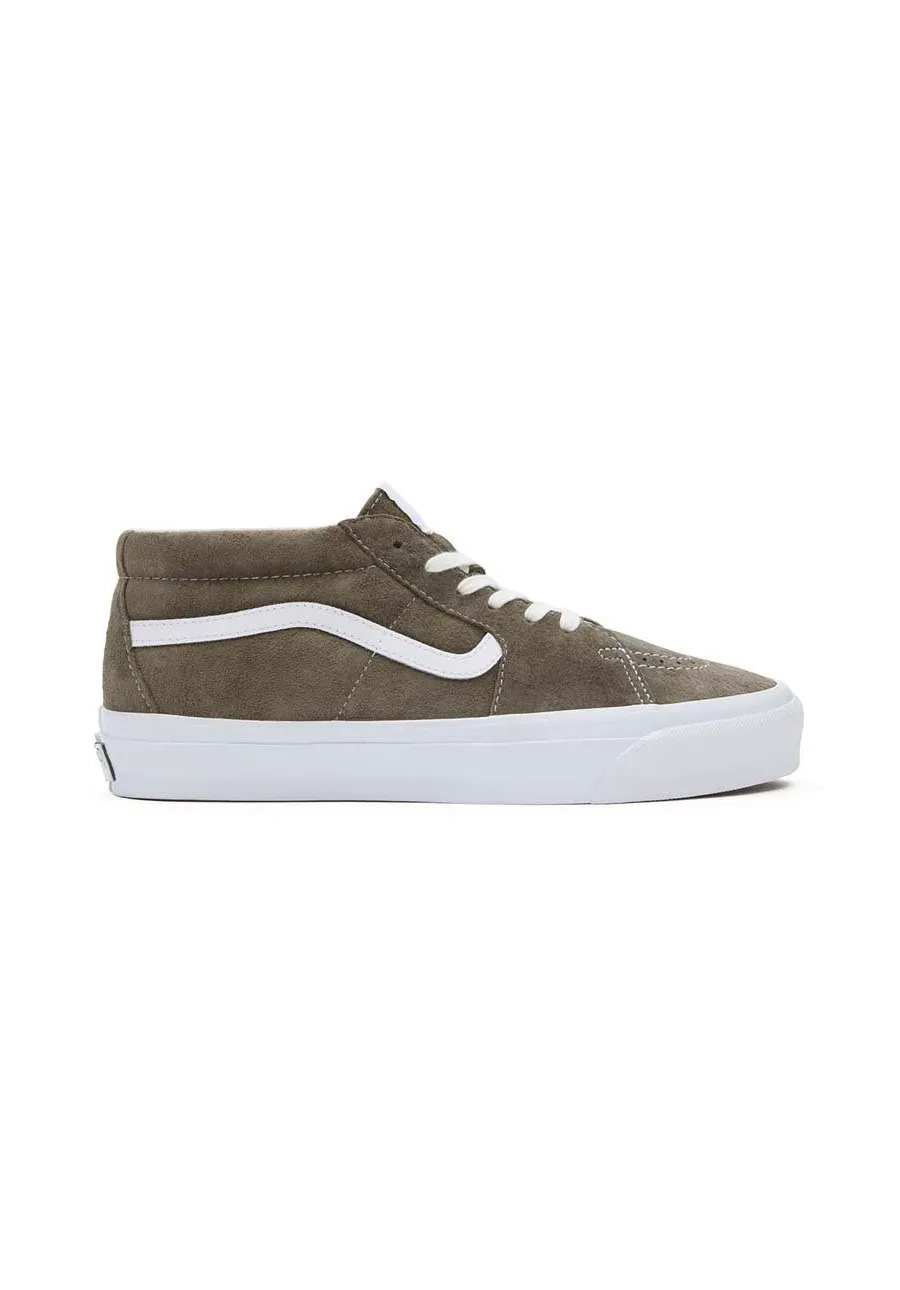 obrazek 1 Vans trampki Premium Standards Sk8-Mid Reissue 83 męskie kolor brązowy VN000CQQCHZ1