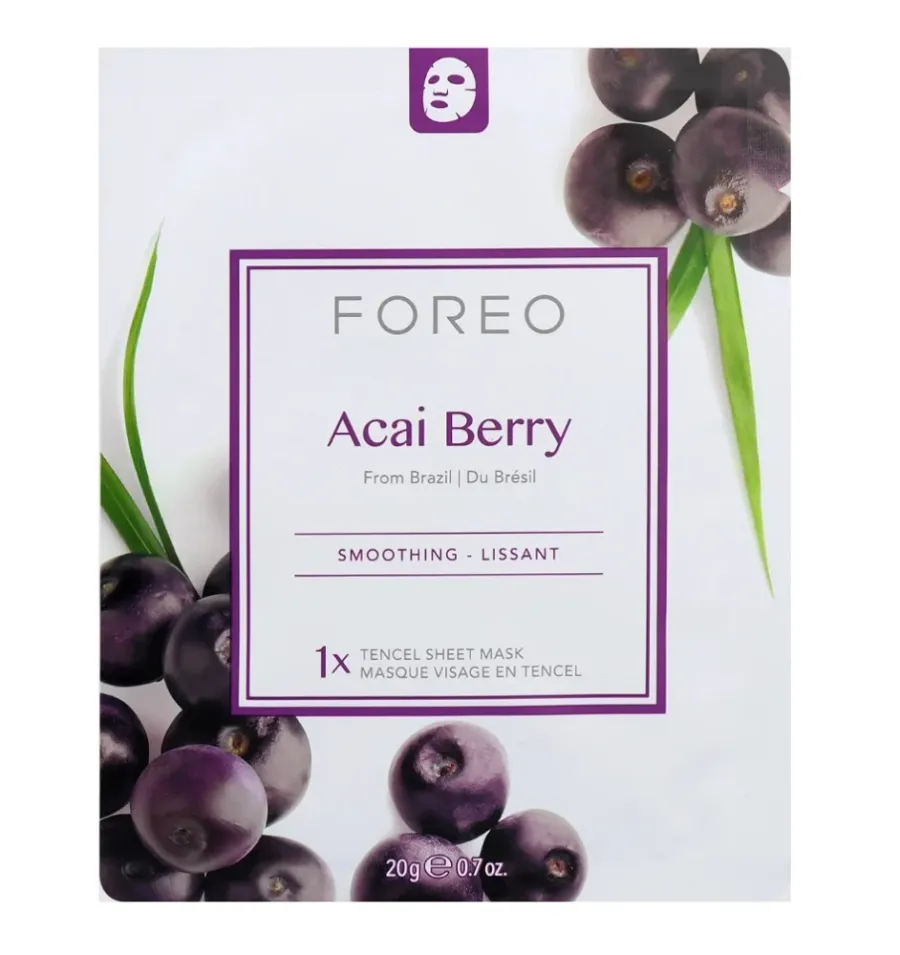 obrazek 1 Foreo Farm To Face Acai Berry Rewitalizująca maska do twarzy