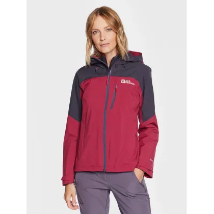 Zdjęcie Jack Wolfskin Kurtka softshell Go Hike 1113972 Bordowy Regular Fit