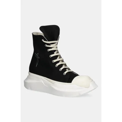 Zdjęcie Rick Owens trampki Abstract Sneak męskie kolor czarny DU01E3840.DOEM9