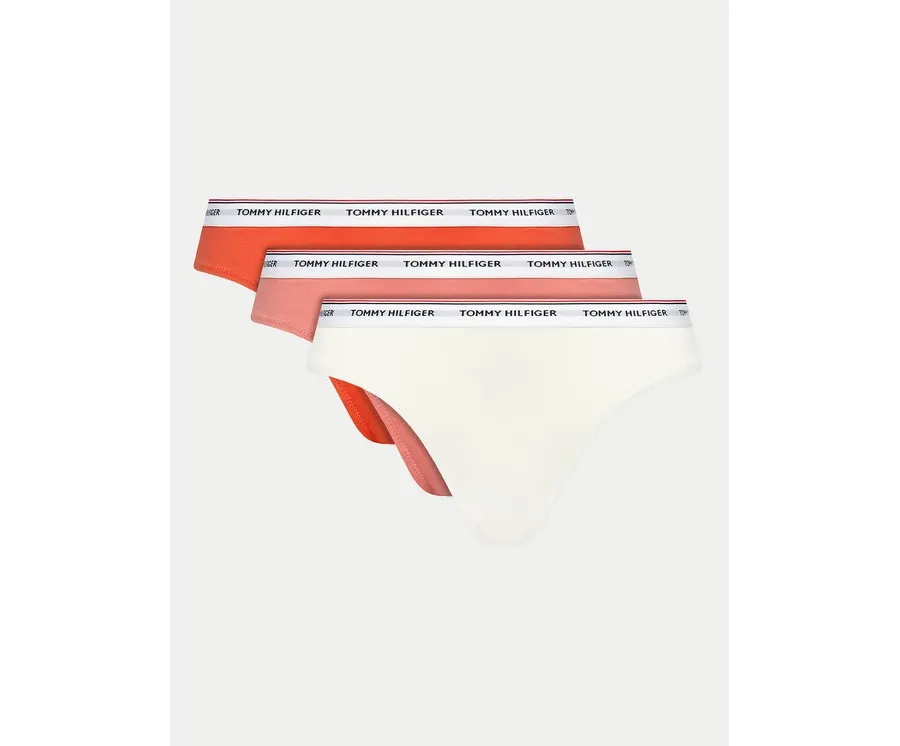 obrazek 1 Tommy Hilfiger Komplet 3 par fig klasycznych UW0UW04895 Kolorowy