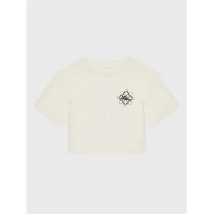 Zdjęcie Jack Wolfskin T-Shirt Teen Mosaic 1609841 Biały Regular Fit