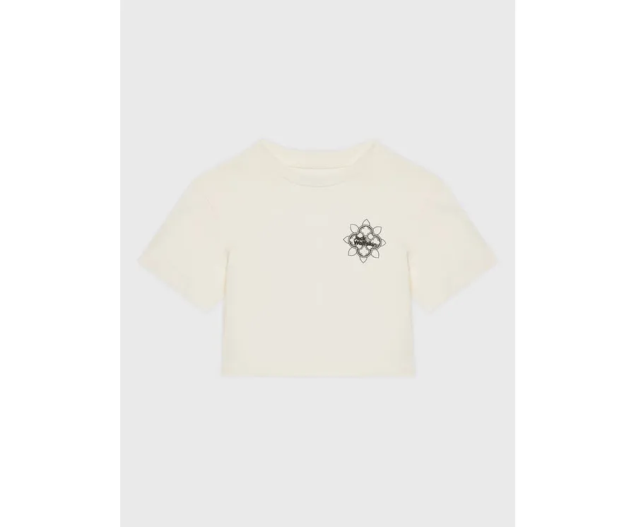 obrazek 1 Jack Wolfskin T-Shirt Teen Mosaic 1609841 Biały Regular Fit