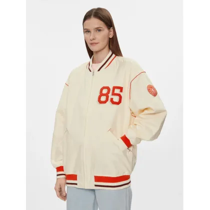 Zdjęcie Tommy Hilfiger Kurtka bomber Baseball WW0WW40477 Beżowy Oversize