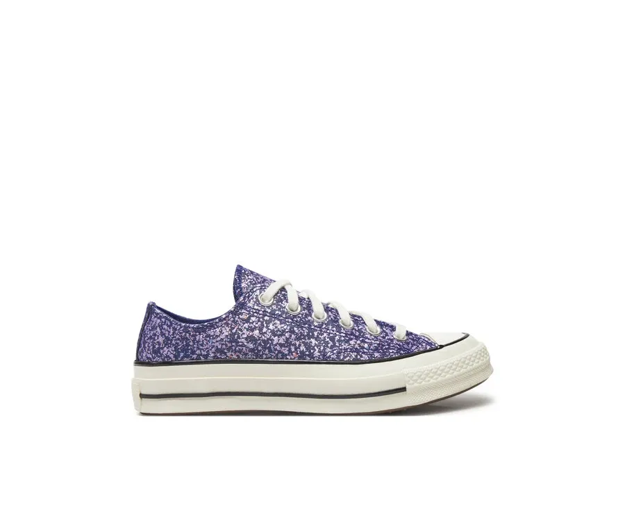 obrazek 1 Converse Trampki Chuck 70 Glitter A11134C Granatowy