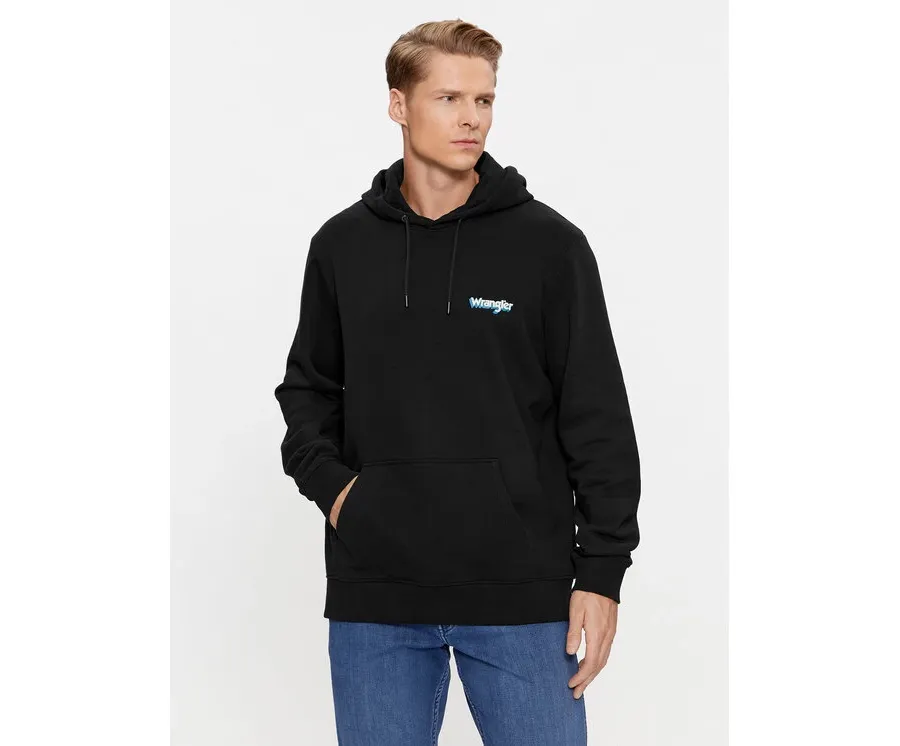 obrazek 1 Wrangler Bluza 112343376 Czarny Regular Fit