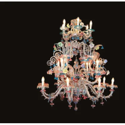 Picture Exclusive Murano glass chandelier - Lucevetro