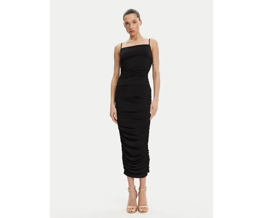 obrazek 1 MICHAEL Michael Kors Sukienka koktajlowa MS582MIH6J Czarny Slim Fit