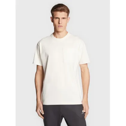 Zdjęcie New Balance T-Shirt MT23567 Écru Relaxed Fit