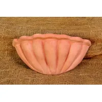 Zdjęcie Gliniany kinkiet ścienny w kształcie muszli - Fornace Masini