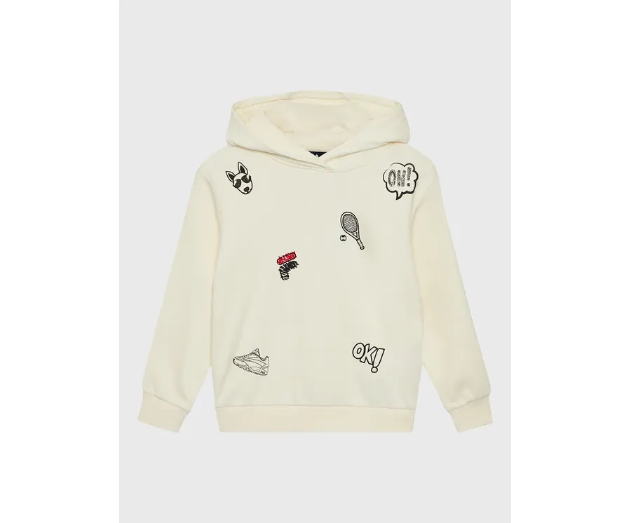 obrazek 1 Fila Bluza Bakersield FAK0092 Beżowy Regular Fit