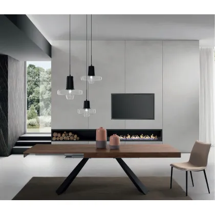 Zdjęcie Prestiżowy stół w stylu nowoczesnym L. 180 P. 90 H. 75 cm – Zamagna Italia