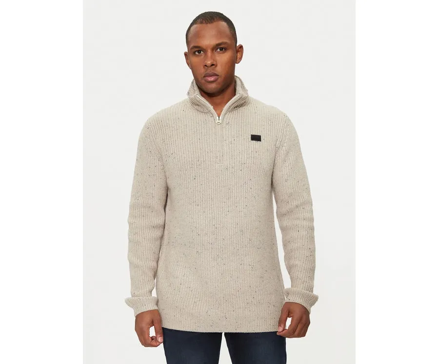 obrazek 1 G-Star Raw Sweter D25123-D754 Beżowy Regular Fit