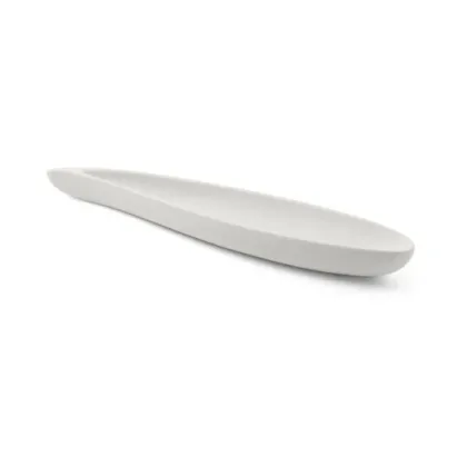Zdjęcie Długa taca ceramiczna do serwowania przekąsek