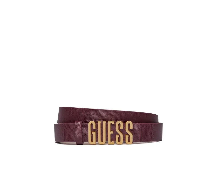 obrazek 1 Guess Pasek Damski BW7848 P3425 Bordowy