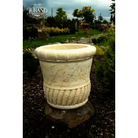 Picture An unusual large conical flower pot