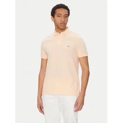 Zdjęcie Tommy Hilfiger Polo 1985 MW0MW17770 Koralowy Regular Fit
