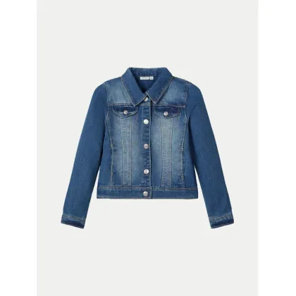 Zdjęcie NAME IT Kurtka jeansowa 13141427 Niebieski Regular Fit