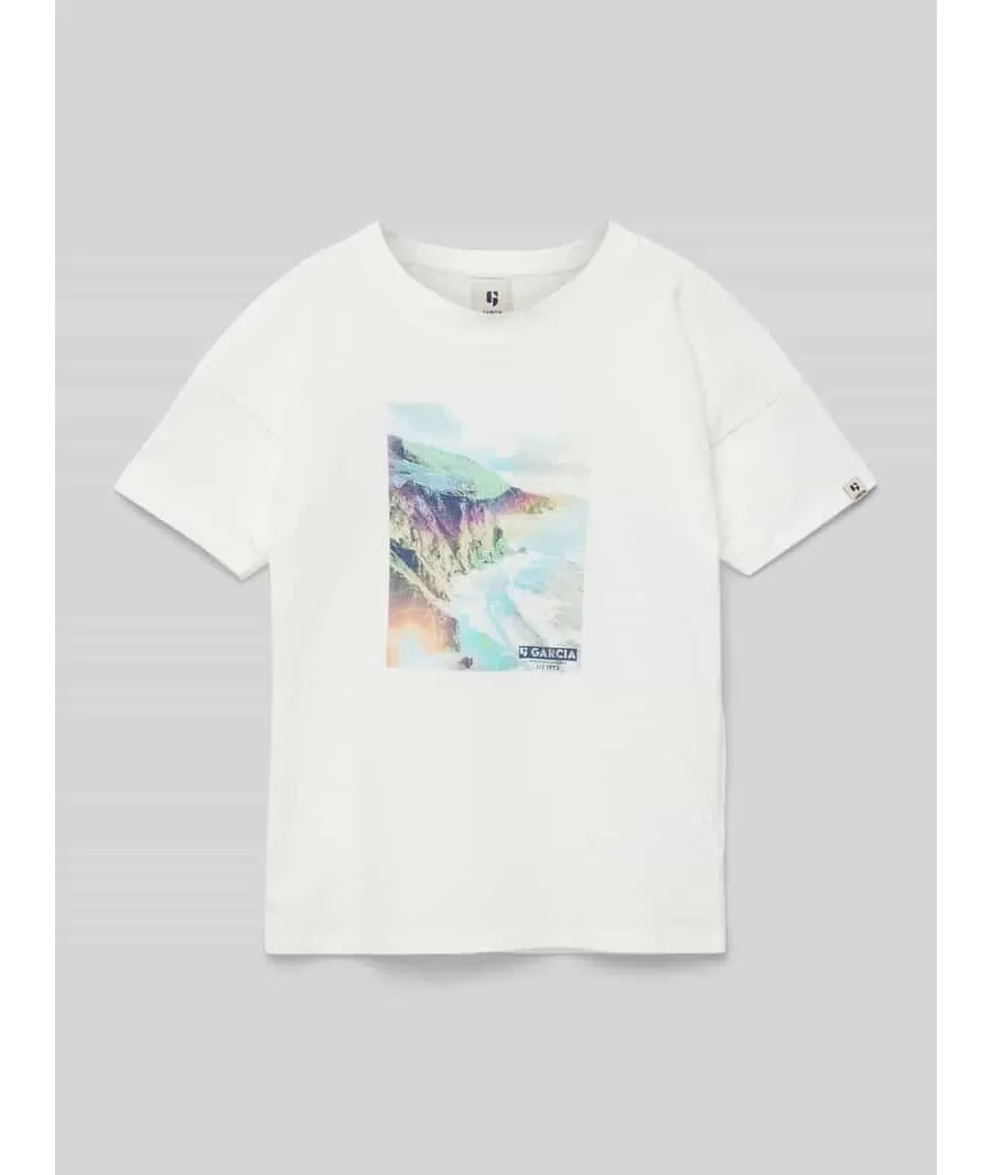 obrazek 1 T-shirt z nadrukowanym motywem