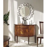 Picture Elegant chest of drawers made of briar myrtle and Persian walnut