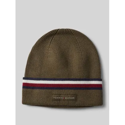 Zdjęcie Czapka z dzianiny z naszywką z logo model ‘LOVE SOLID’