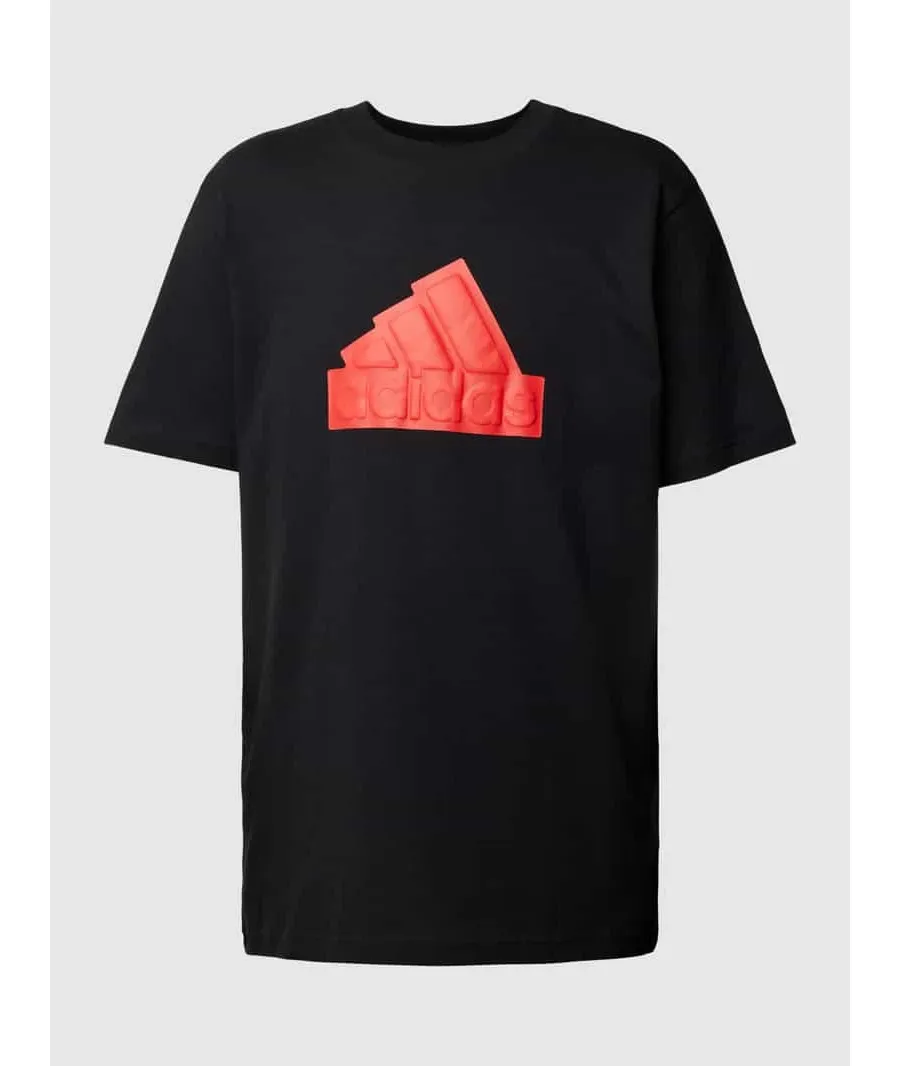 obrazek 1 T-shirt z detalem z logo