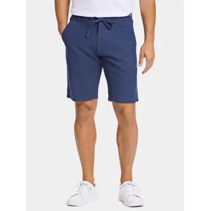 Zdjęcie Lindbergh Szorty materiałowe 30-508003 Granatowy Relaxed Fit