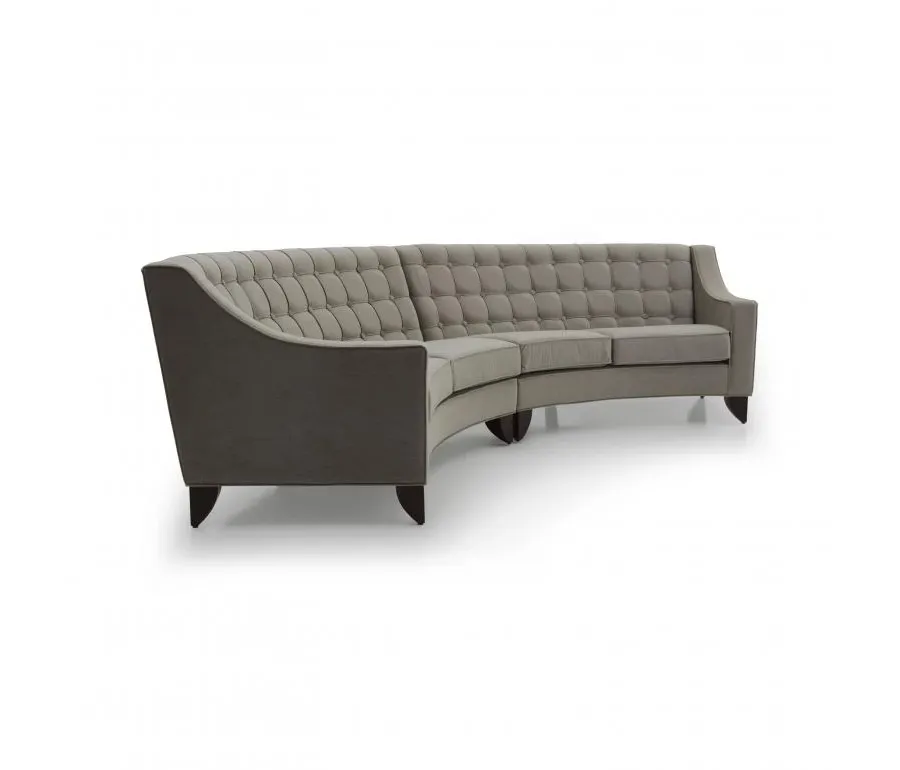 obrazek 2 Nieszablonowa i nowoczesna sofa w kształcie półkola - Sevensedie