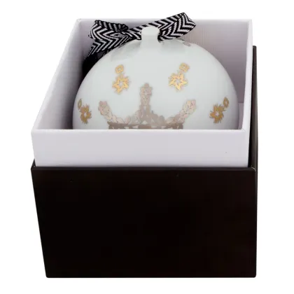 Picture A stylish Christmas bauble made of porcelain from the Christian Lacroix - Vista Alegre collection