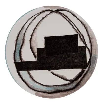 Picture Large ceramic plate h.2x36x36 cm